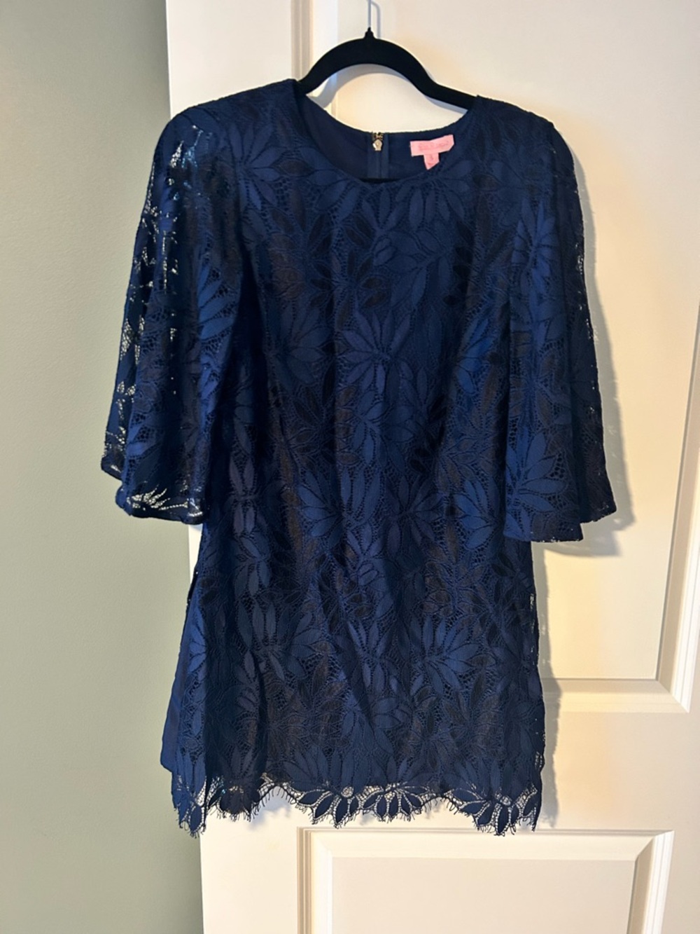 NWT Lilly Pulitzer Jackelin Romper- Fern Gallery Lace